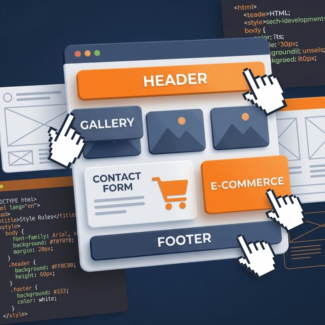 Web Development: Website layout, UI/UX, and e-commerce design for Digital Marketing Services in the Philippines.